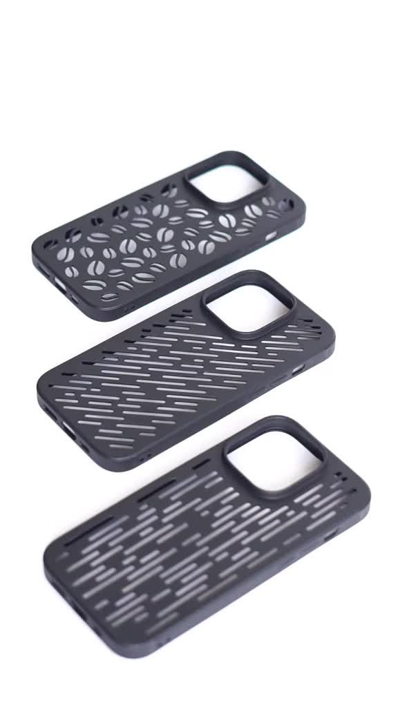 Case Iphon* X XS XR XS Max 11 12 13 14 15 Pro Max SLIM TIPIS AIRWAY Anti Panas - DIAGON HOLE SERIES