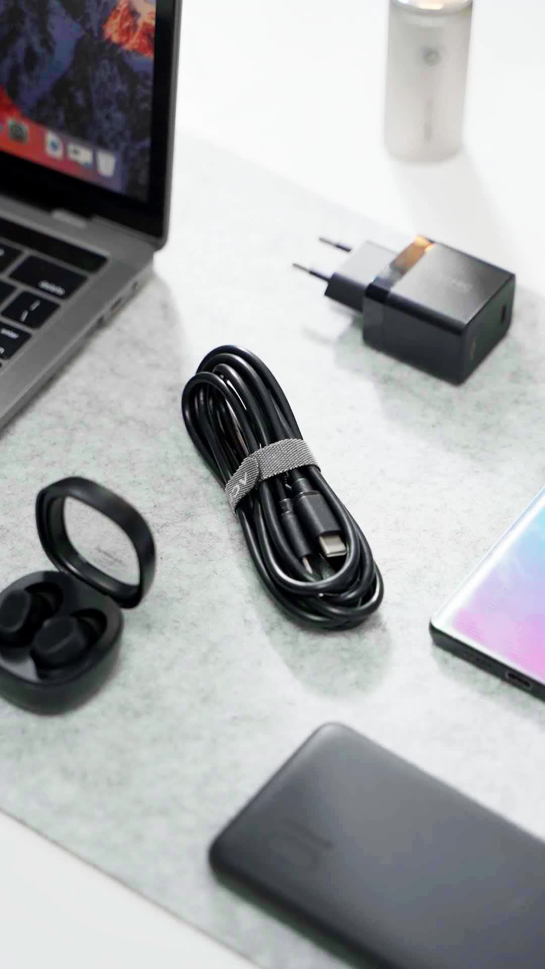 ACMIC KAi100 AiCharge Kabel Data USB-C Fast Charging 66W 3A + 5A VOOC