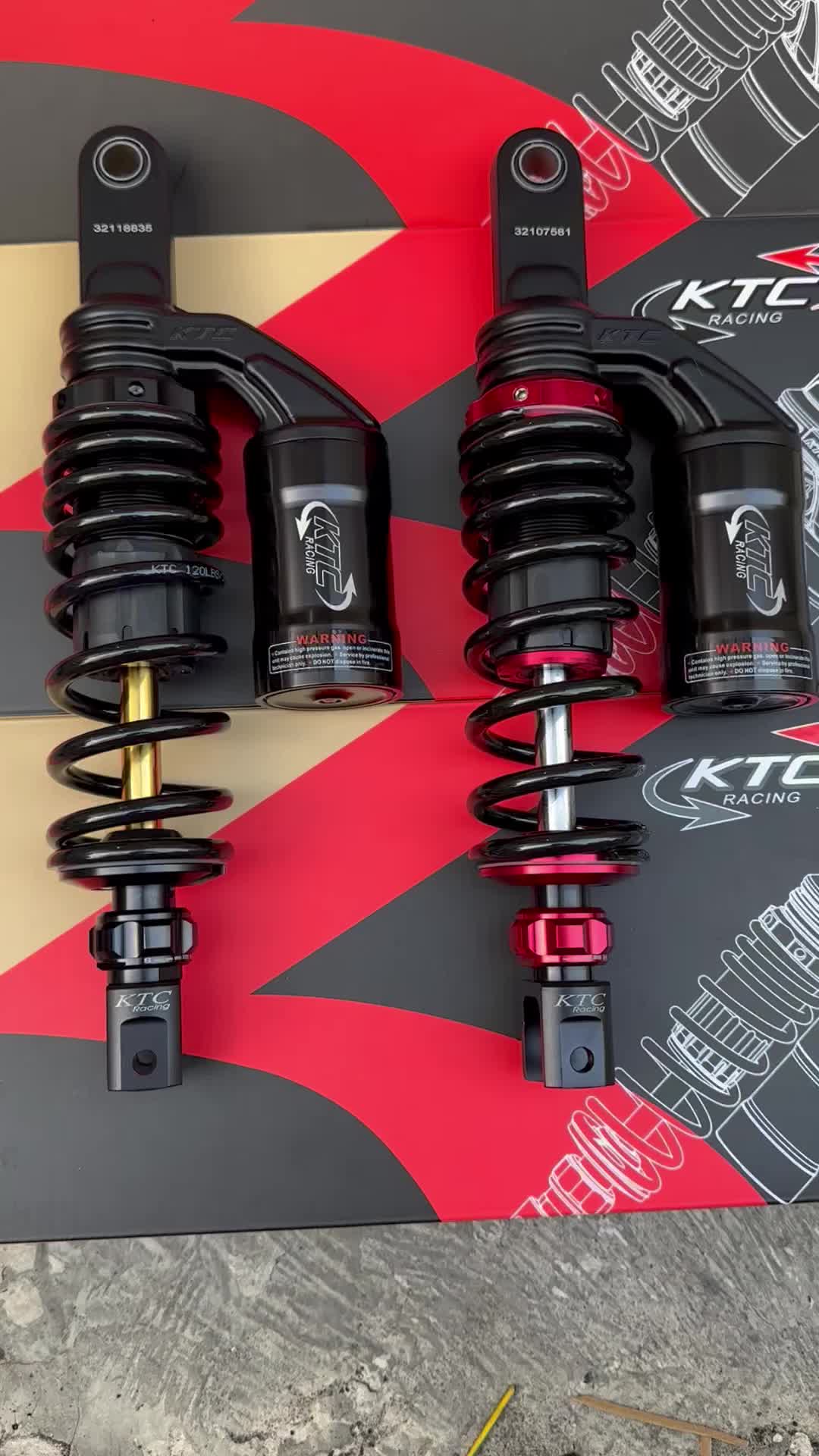 Shockbreaker Shock KTC Onyx Tabung Atas Beat Scoopy Vario Mio 310mm 330mm model  ktc extreme Gold Motorcycle
