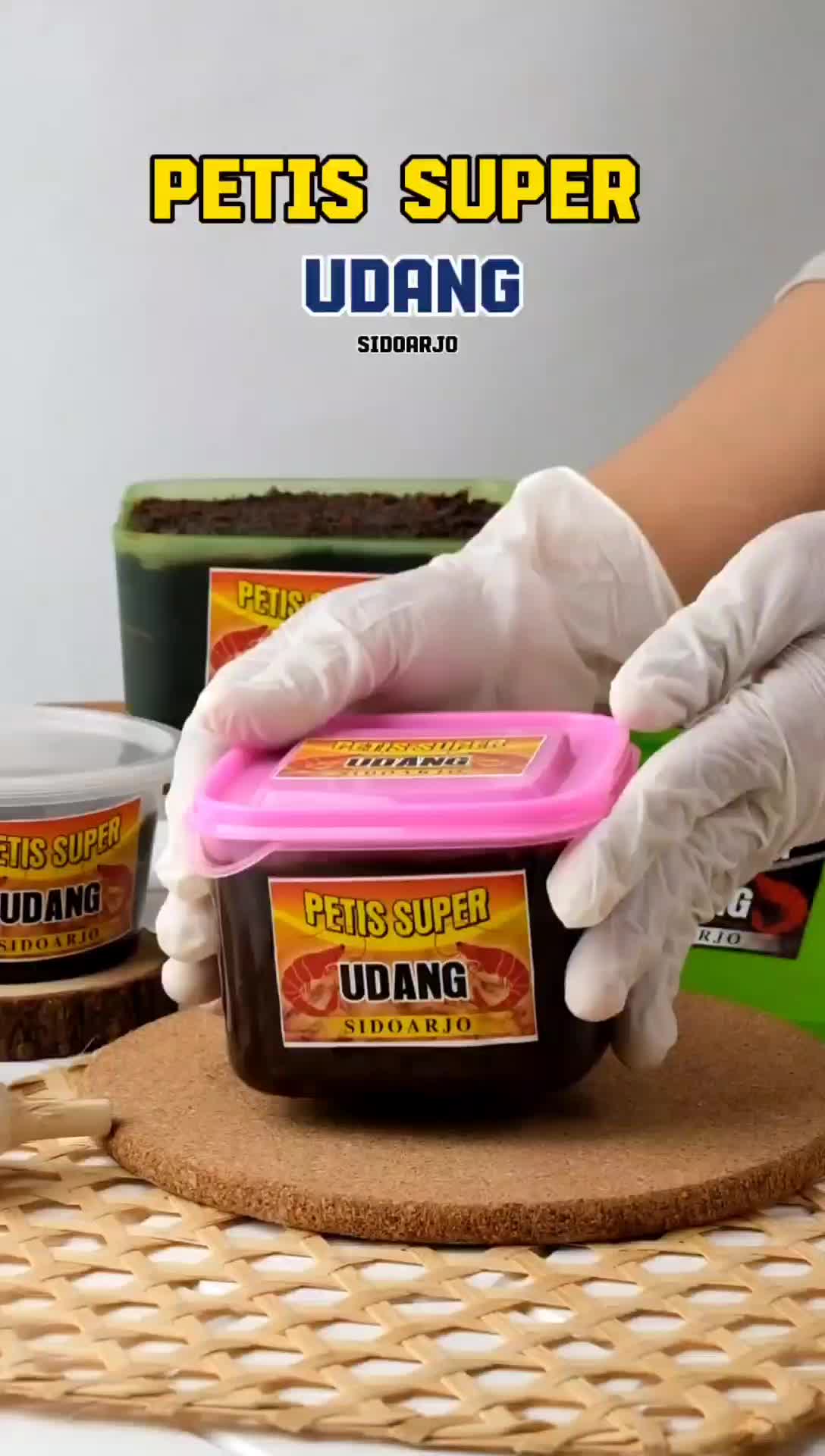 Petis Udang Super Sidoarjo Kemasan 500g Tanpa Campuran Tepung Sambal Manis