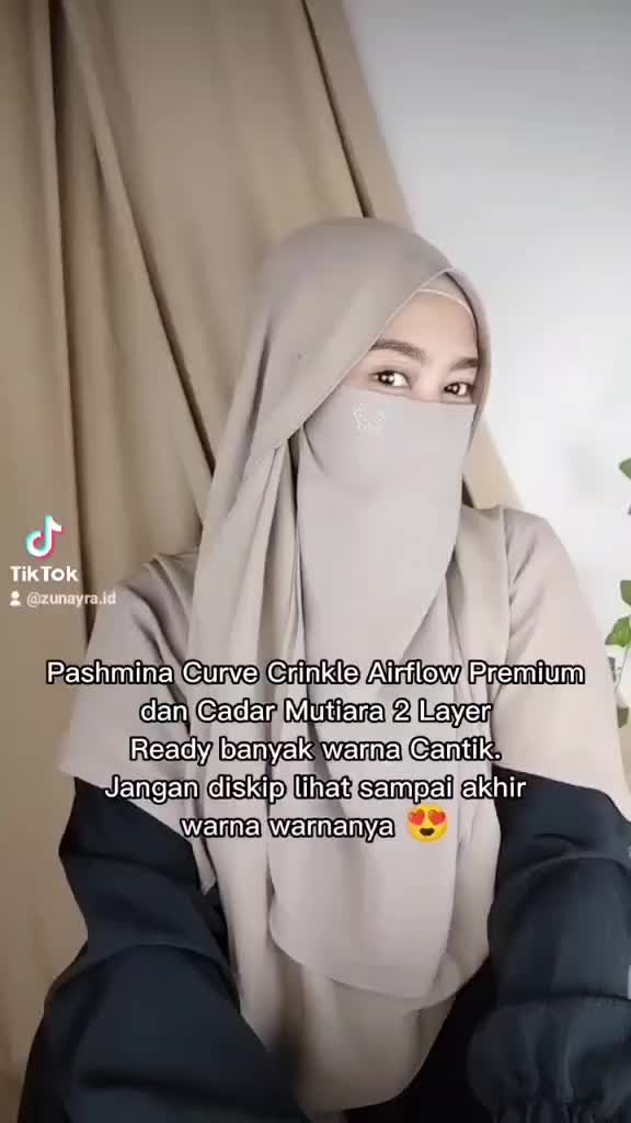 Cadar Mutiara 2 layer By Zunayra / Cadar tali Premium