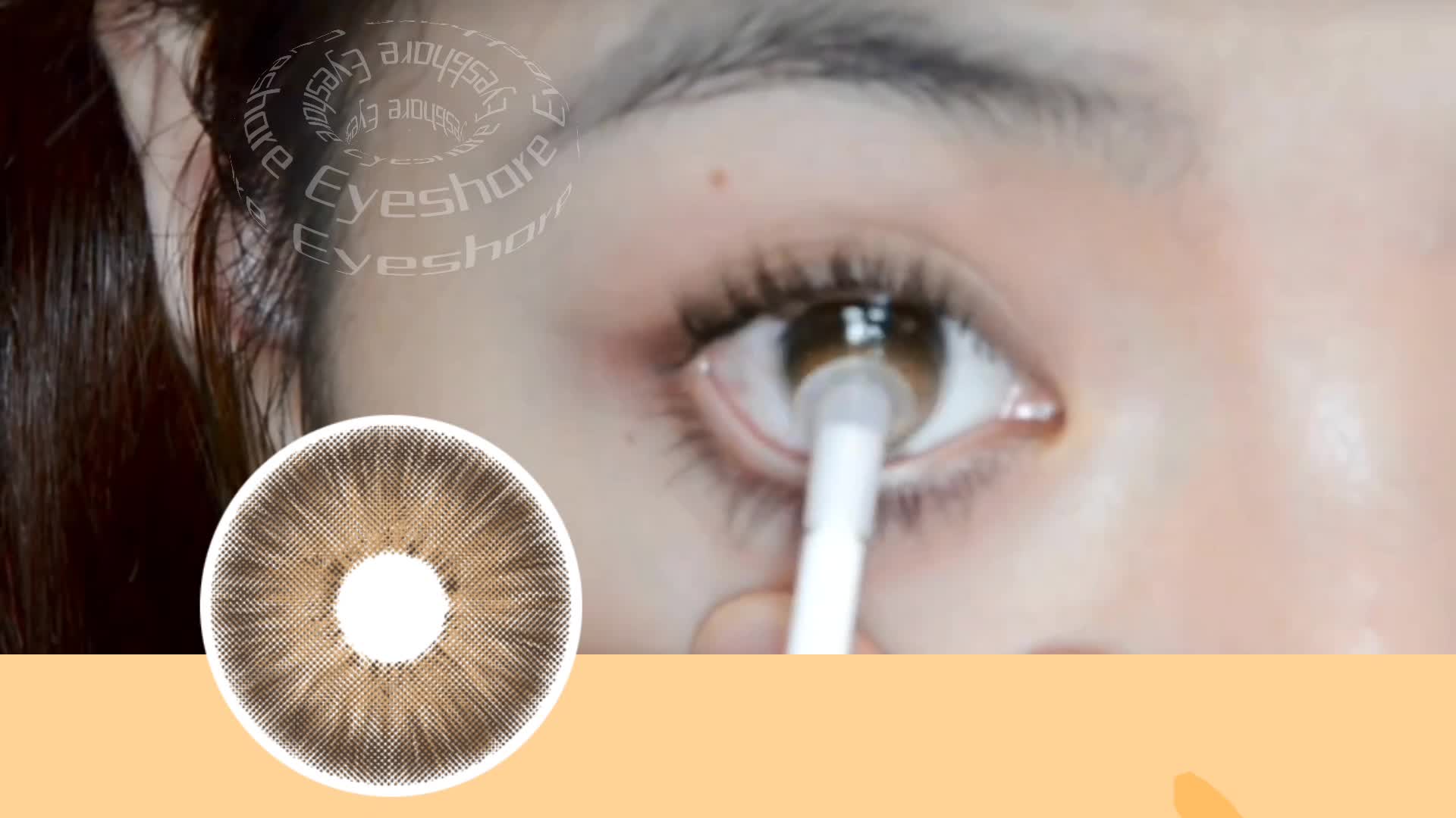 Eyeshare (COD) PATTAYA Softlens 1Pasang Brown Gray Black 14.2mm Soft Softlen