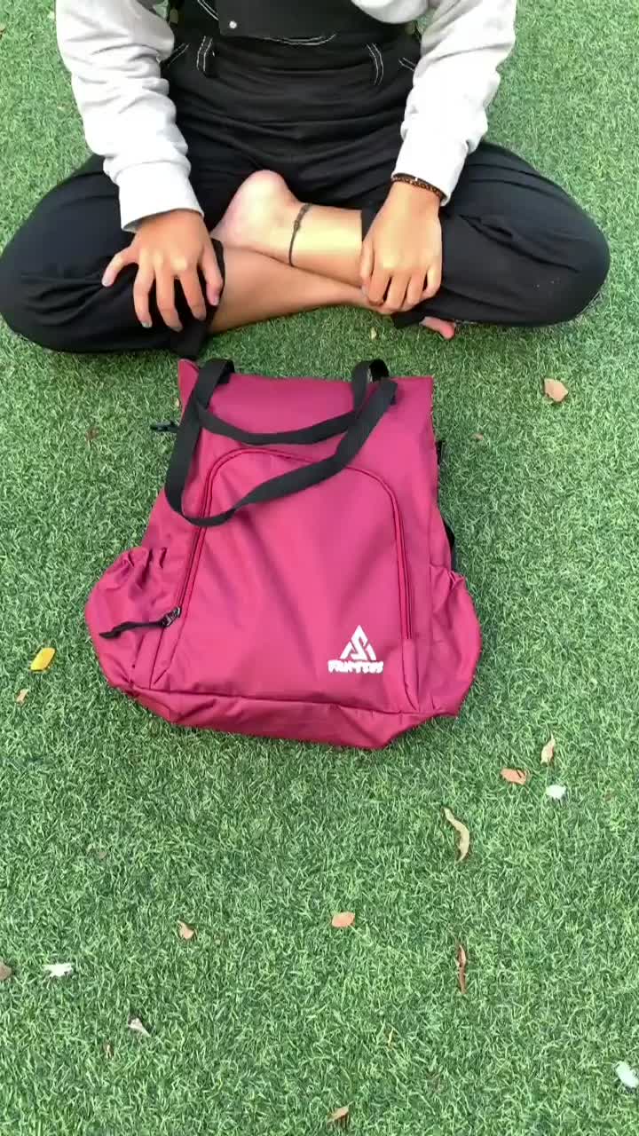 FANTEUS - Tas Ransel Laptop Casual Tote Bag Multyfungsi Tas Punggung Tas Laptop Backpack Trendy Up To 17 inch Hitam