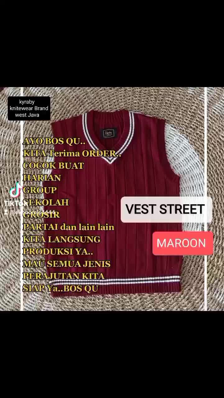 ROMPI RAJUT |VEST KNITE | VEST KOREAN | BUAT ANAK - DEWASA | TEBAL  QUALITY