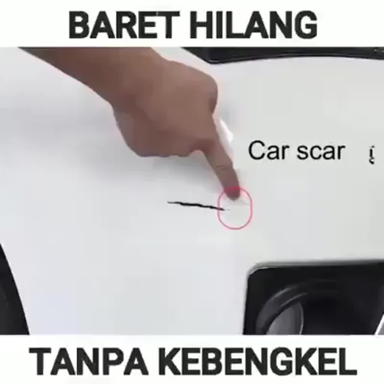 Penghilang Baret Goresan Body Mobil Motor Helm Pembersih Noda Body Motor Mobil