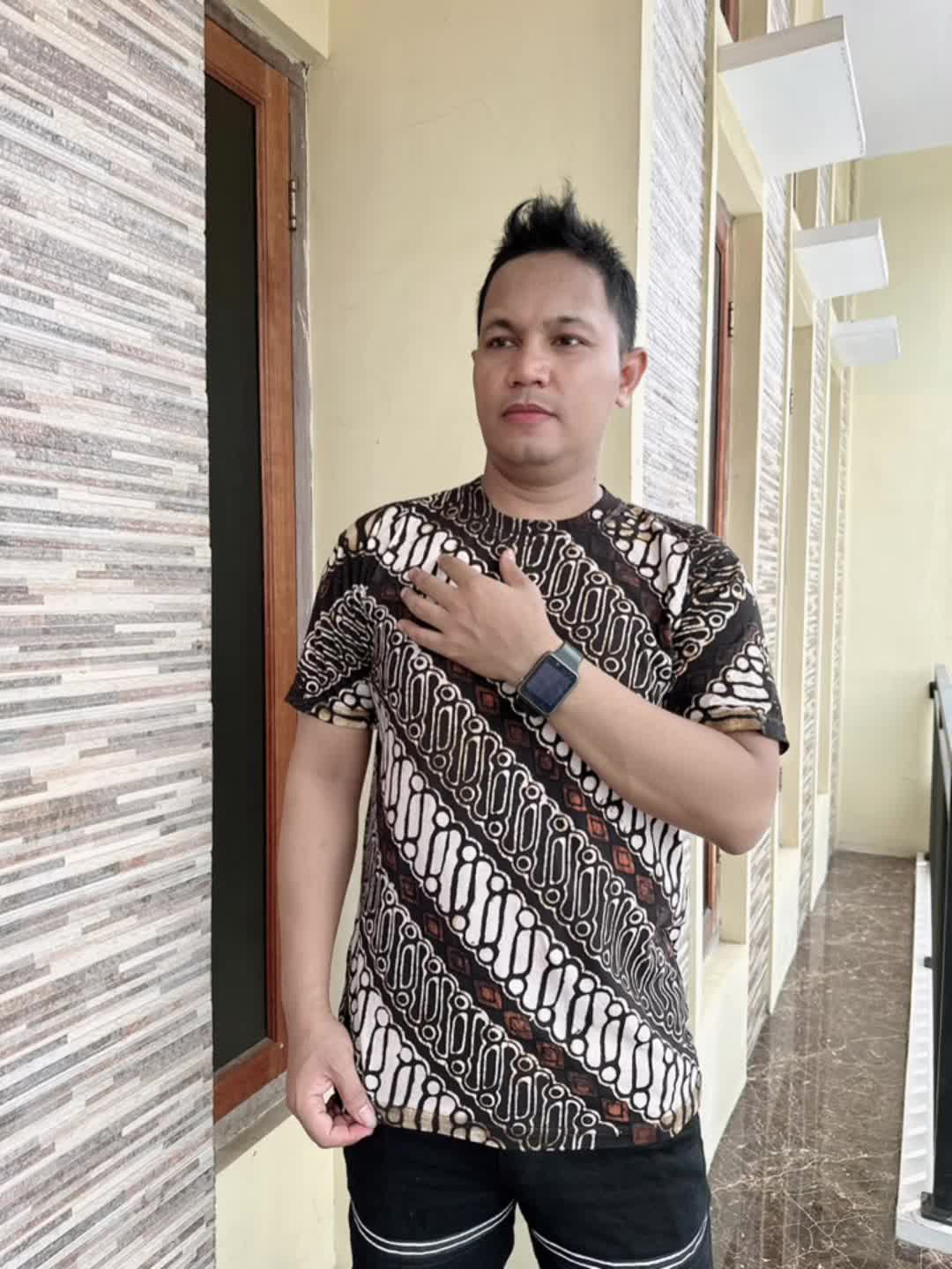 KAOS CAP BATANGAN / KAOS COWOK