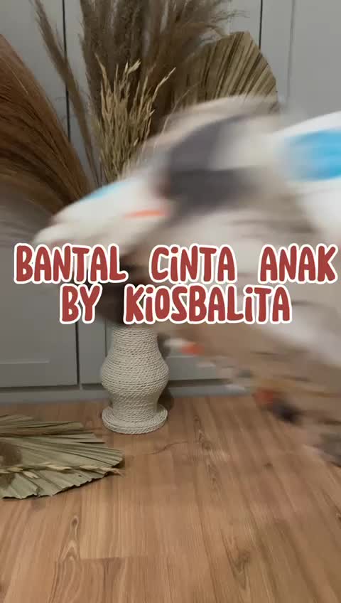 BANTAL CINTA ANAK (SARUNG BANTAL BISA DI LEPAS) UKURAN 60 X 30 CM bisa untuk 1 - 5 tahun