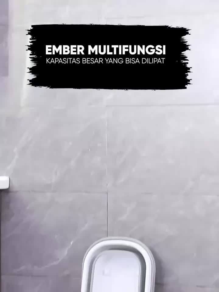 Mehaa Baskom Ember Plastik Lipat Portable Silikon Ember Lipat Portabel Anti Bocor Multifungsi Keranjang Cucian Kotak Baskom Lipat - Diskon hingga 50%