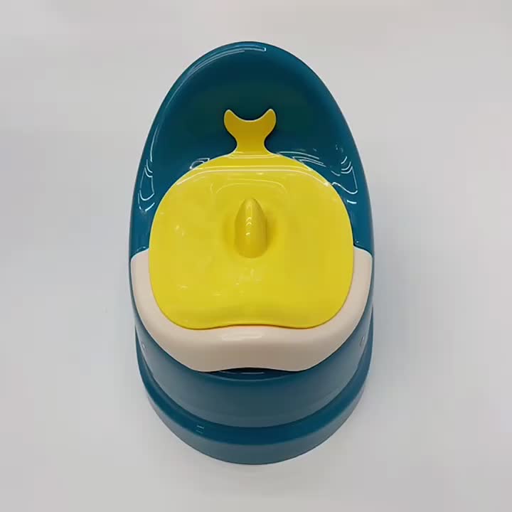 Dejavu Latihan Toilet Anak Training Anak WC Jongkok Pispot Anak Duduk Closet Baby Toilet Trainer Latihan Portable Plastik HSB716