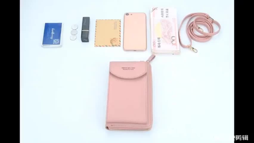 Dompet HP Wanita Simple HPO Megan Polos - HANA Slt 002 Selempang Slingbag