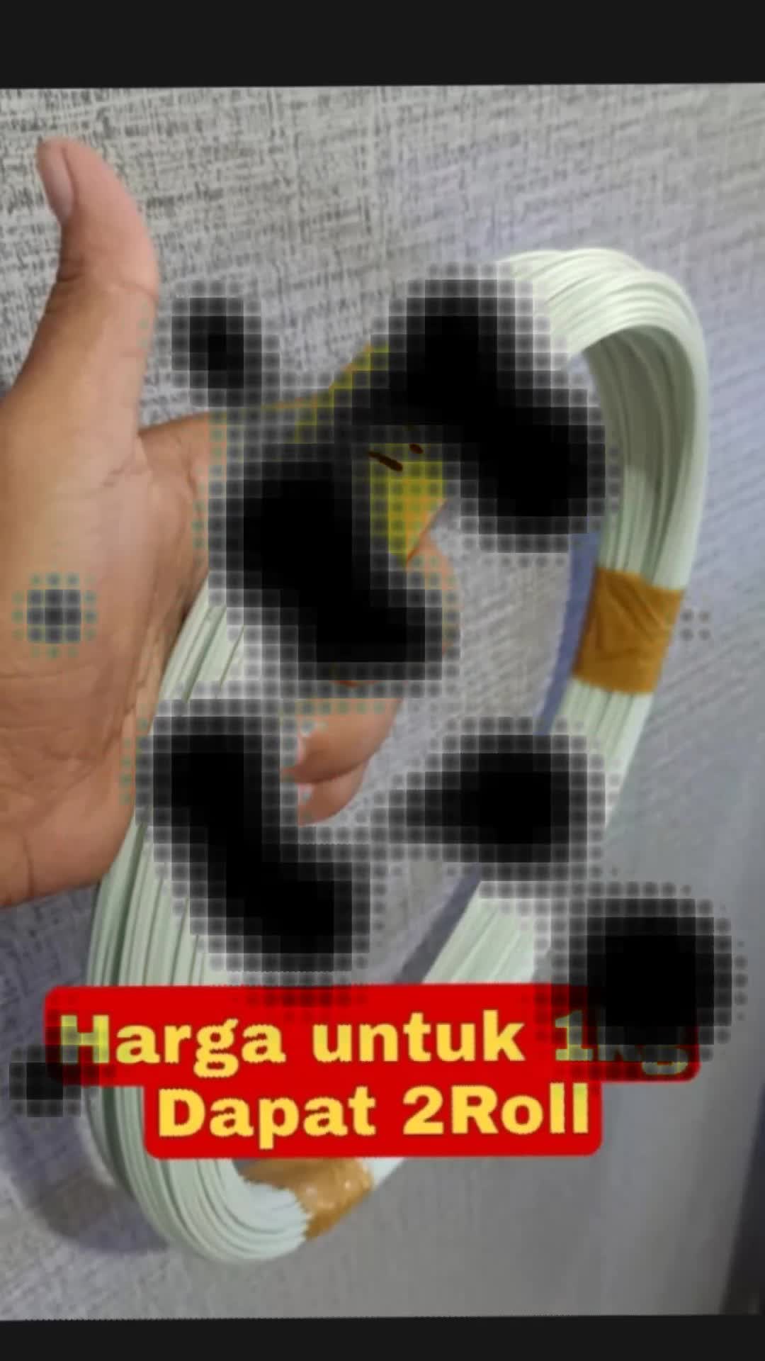 Jeruji fiber hitam dan putih semua ukuran untuk sangkar, dondang merpati,dan layangan naga premium