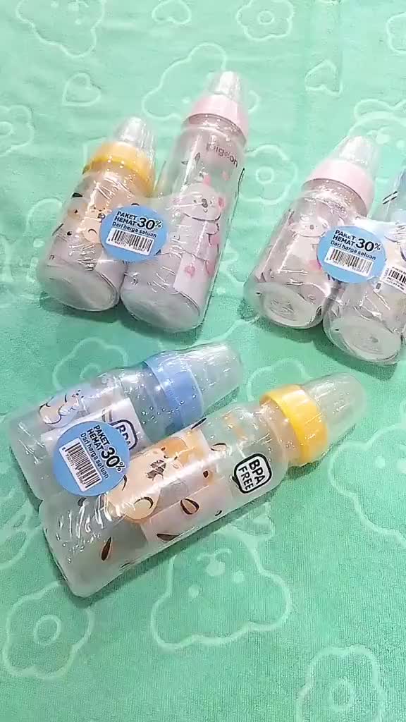 PIGEON Paket PP RP [50ml+120ml] [120ml+240ml] Botol Susu Paket Hemat