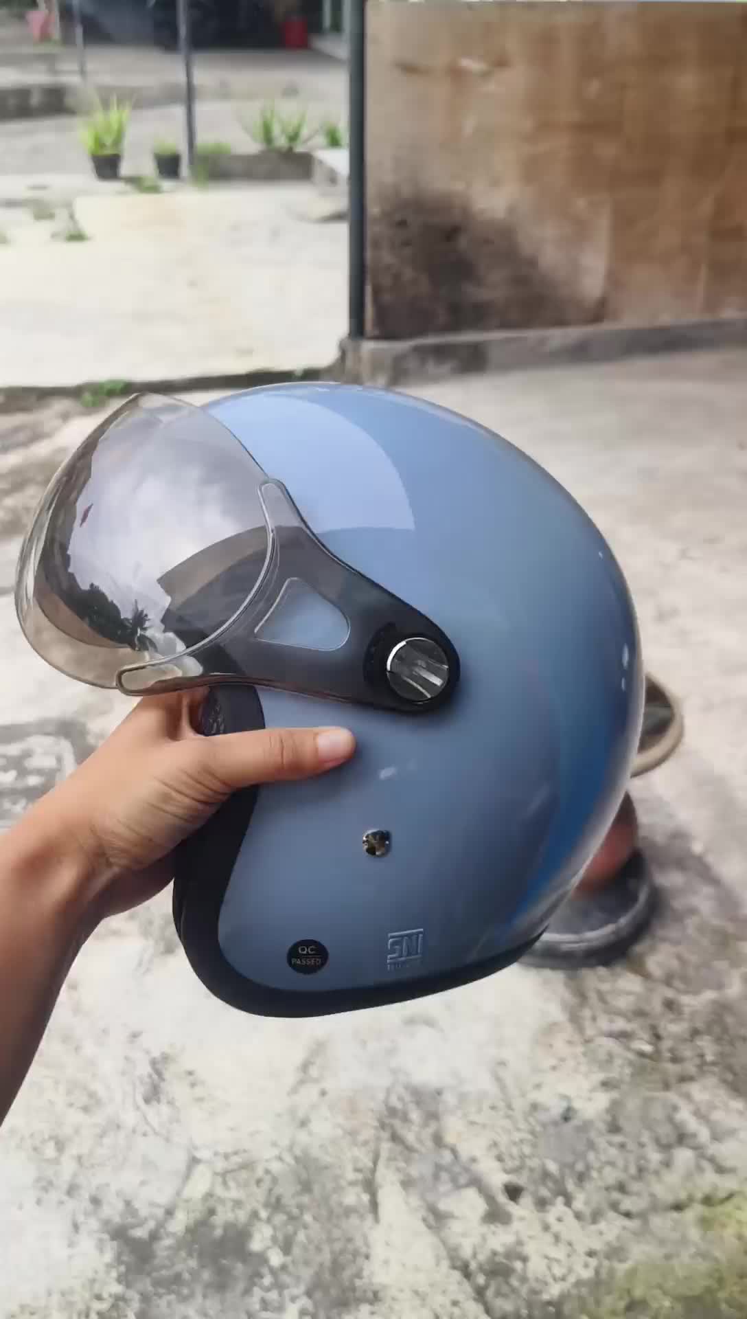 HELM PILOT FANTASY ORIGINAL PREMIUM (( FREE BUBBLE WARP + DUS + SARUNG)) Motorcycle Motorcycle Pelindung