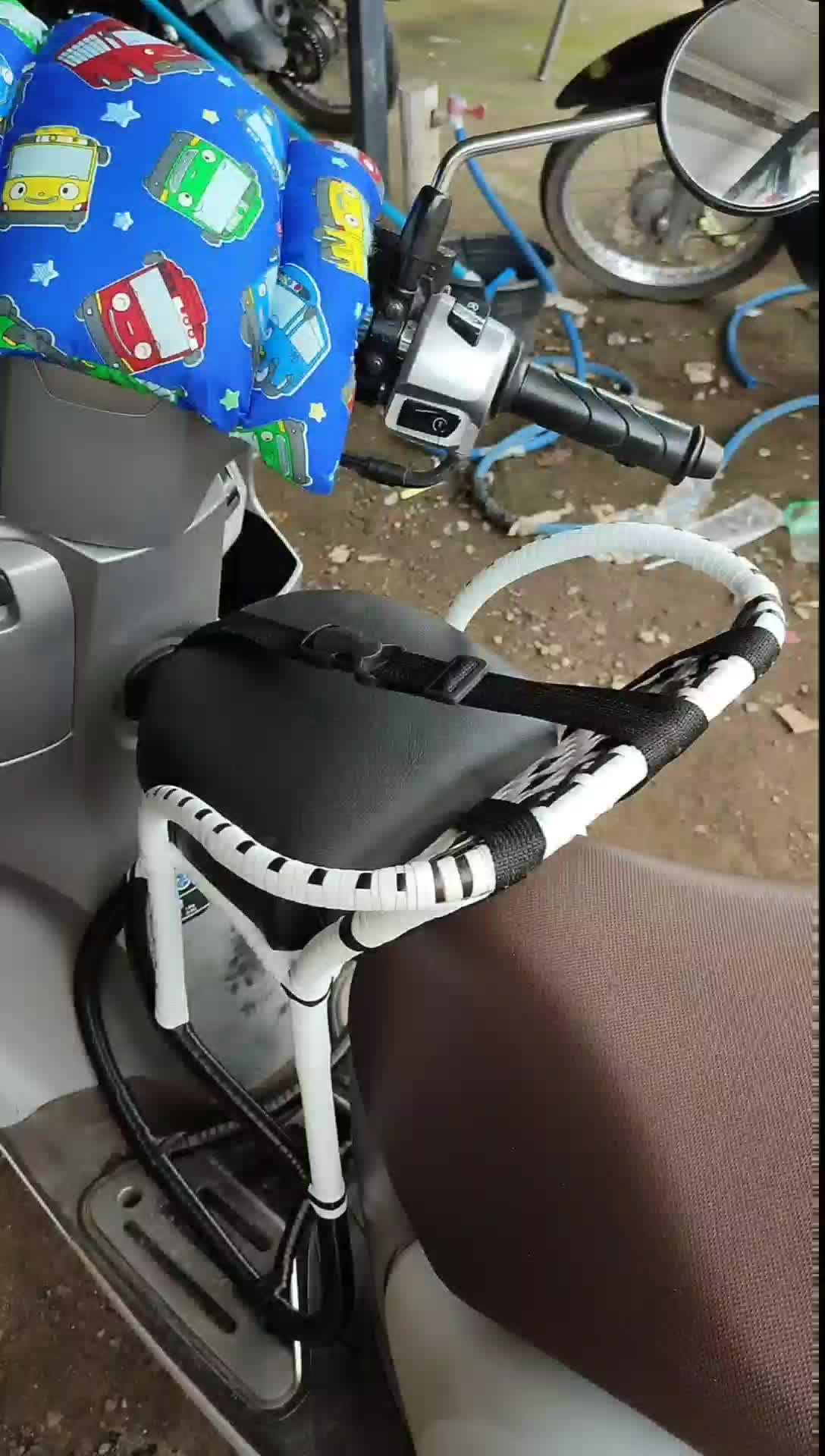 KURSI BONCENGAN ANAK MOTOR MATIC//LIMITED EDITION//MASUK ALL MATIC//BONUS BANTAL STANG DAN SABUK PENGAMAN motorcycle