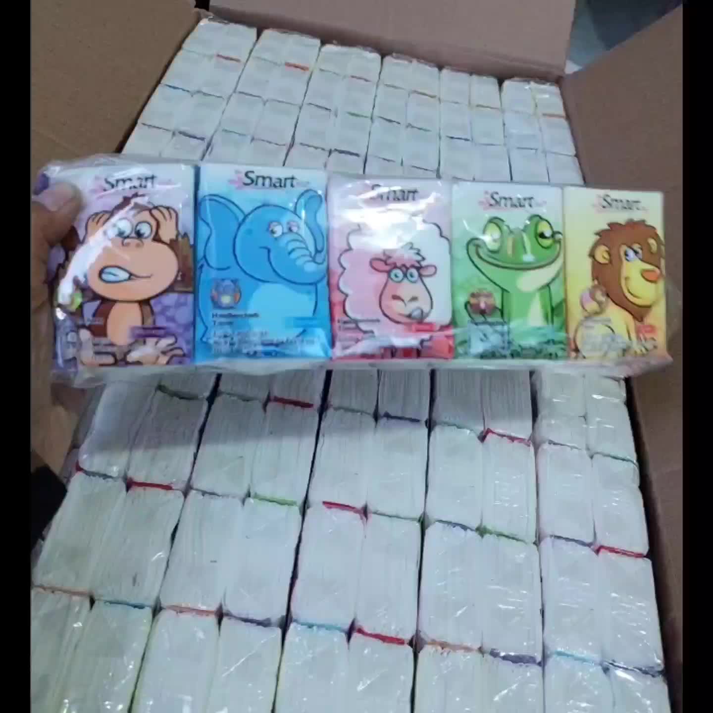 ( 5 PAX = 50 pcs ) Tisu Saku / Pocket SMARTISS Hangky
