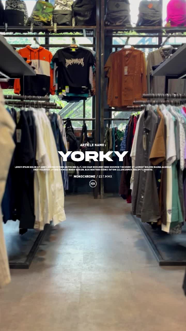 Monochrome Kaos Pria Lengan Pendek Cotton T-Shirt Baju Distro Yorky Lembut Pendek