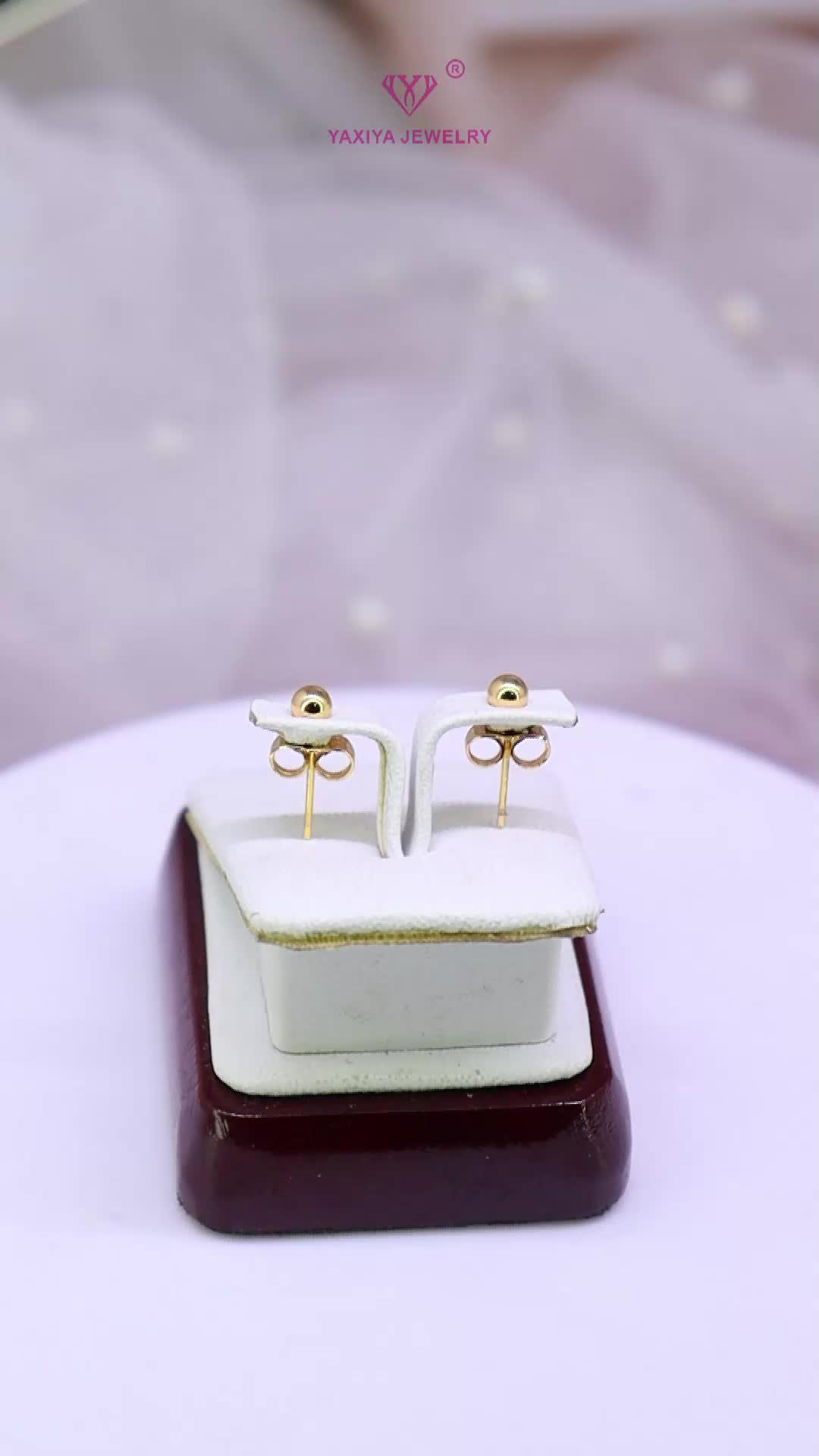 Yaxiya Anting Tusuk Polos Aksesoris 689