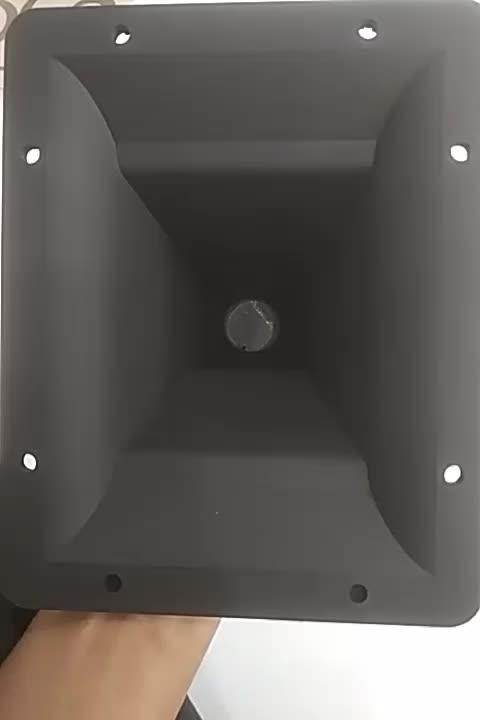 HORN CORONG TWEETER Line array UK. 15.5 cm X 19.5 cm TINGGI  12 cm BAHAN PLASTIK ABS