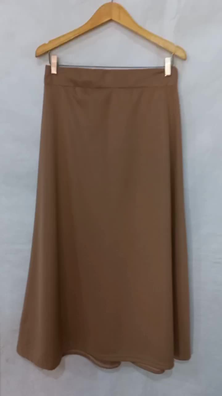 DIANS - Rok A Panjang - Rok A Line - Rok Model A - Rok Muslimah - Rok Hitam - Outfit Muslimah Cewek Pondok - Rok Cantik - Rok Vintage