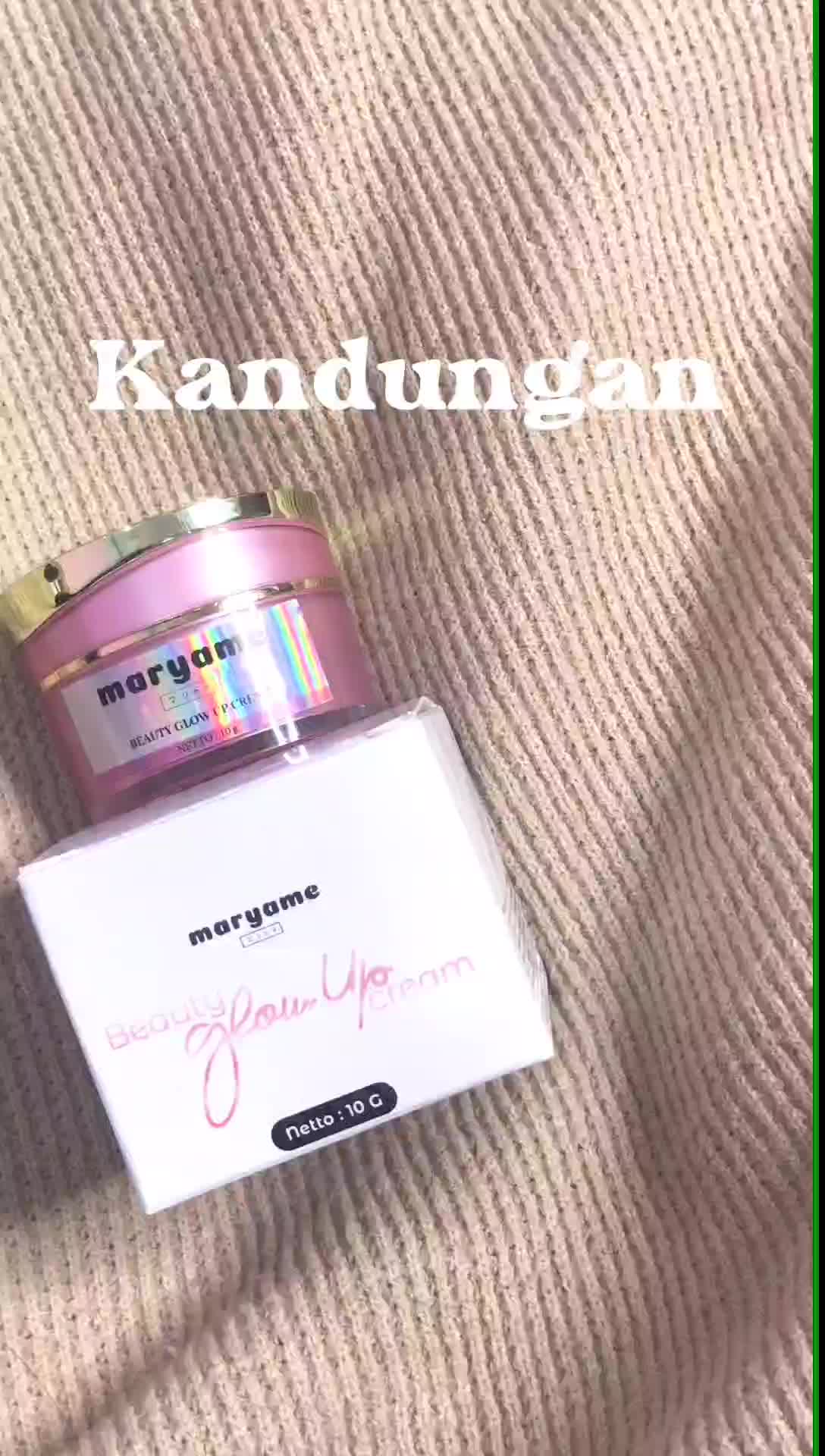 Maryame Beaute Glow Up Cream Day Cream Maryame Day Cream Maryame Pencerah