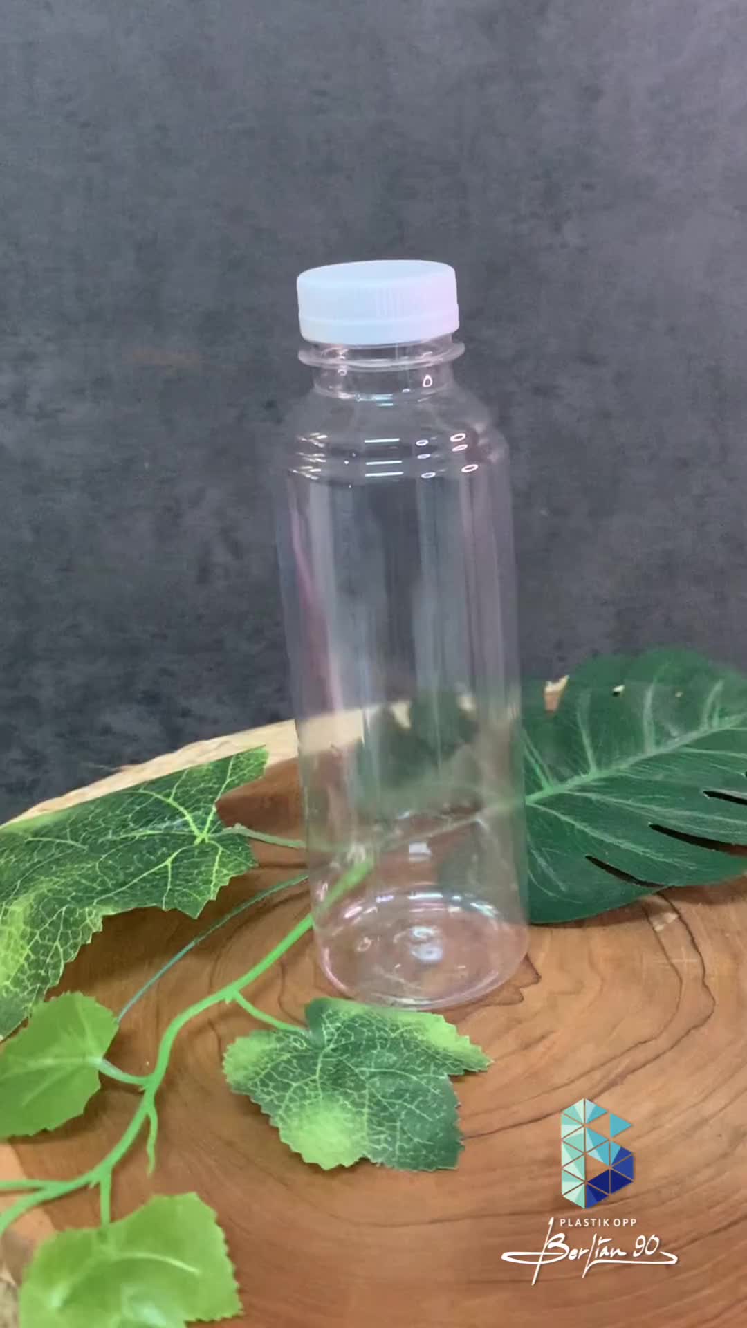 1 Pcs Botol Almond 250 ml | Botol Kopi | Botol Jus Termurah