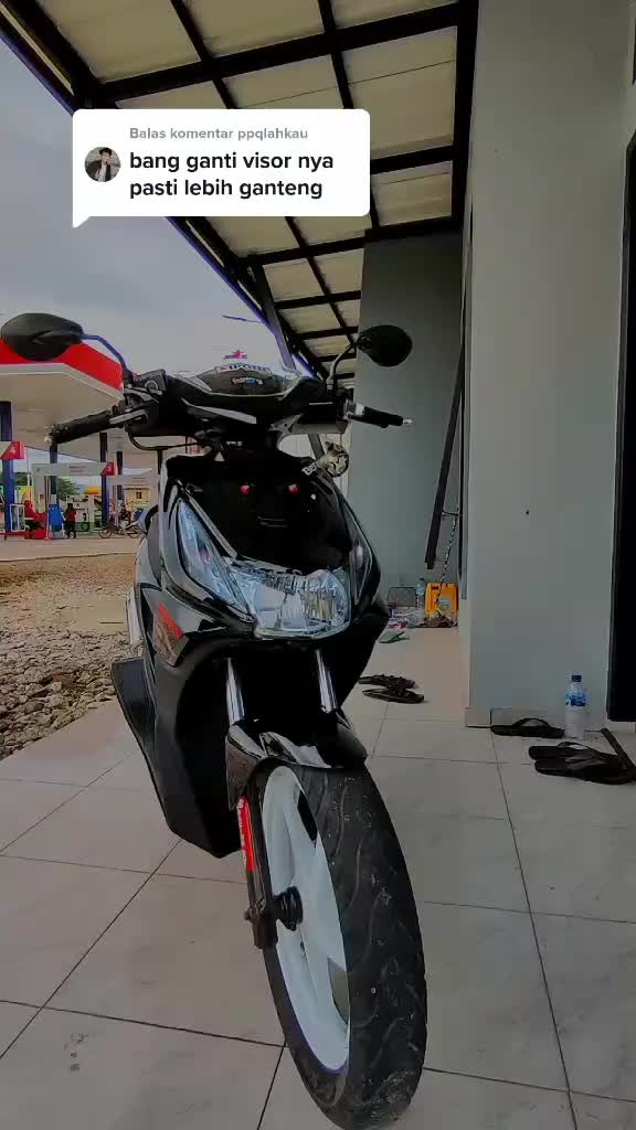 VISOR BEAT KARBU PNP COD Motorcycle