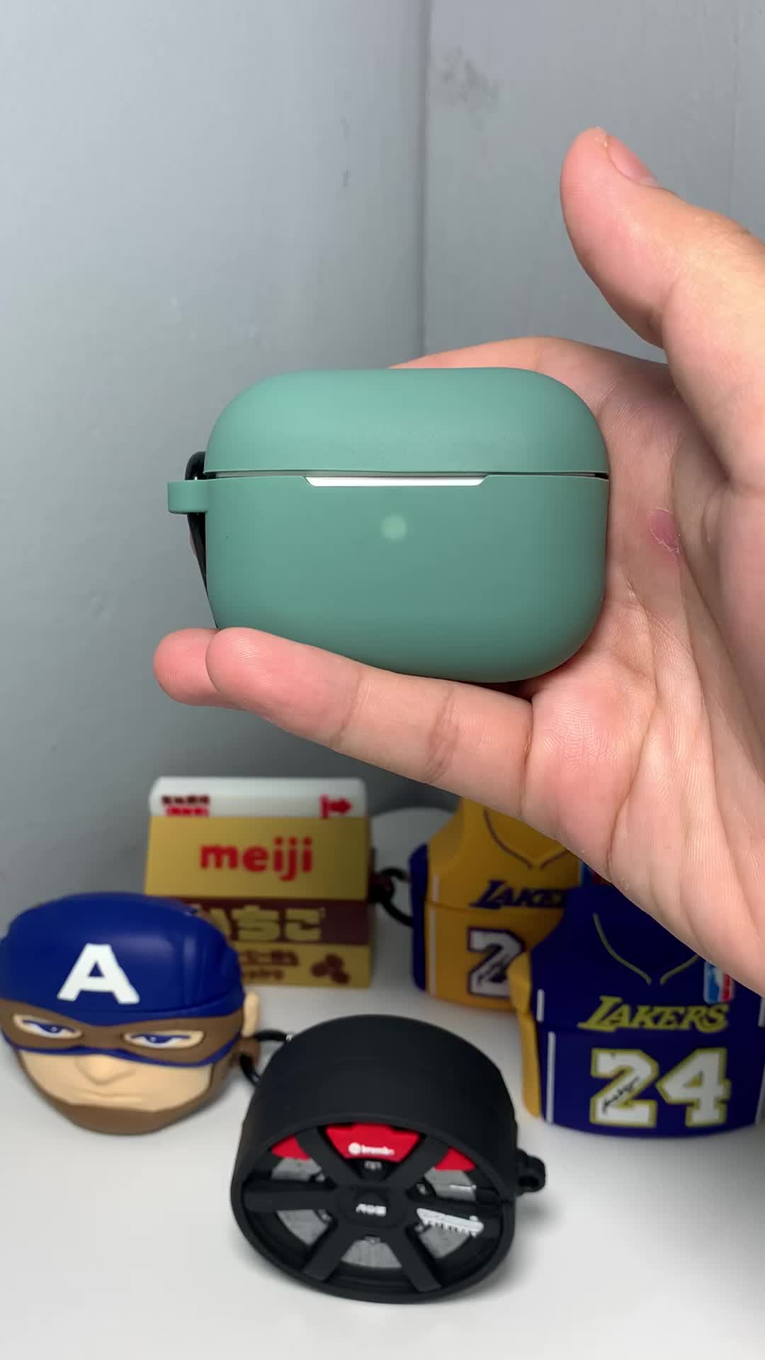 (Hanya Case) soft silicone case Pods Pro 1 2 Gen 3 Gen 2