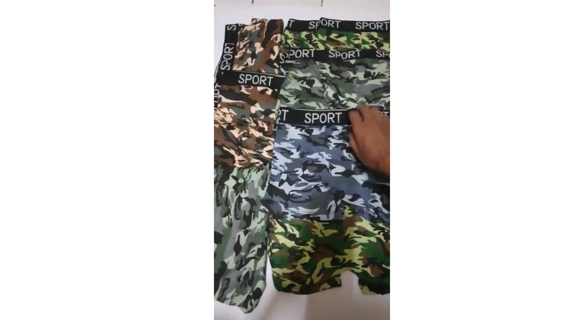 promo Boxer pria dewasa Import [ ISI 4 PCS ] Celana dalam Pria Terbaru /Celana Boxer Pria dewasa terbaru Motif Army/Celana Dalam pria dewasa nyaman sport