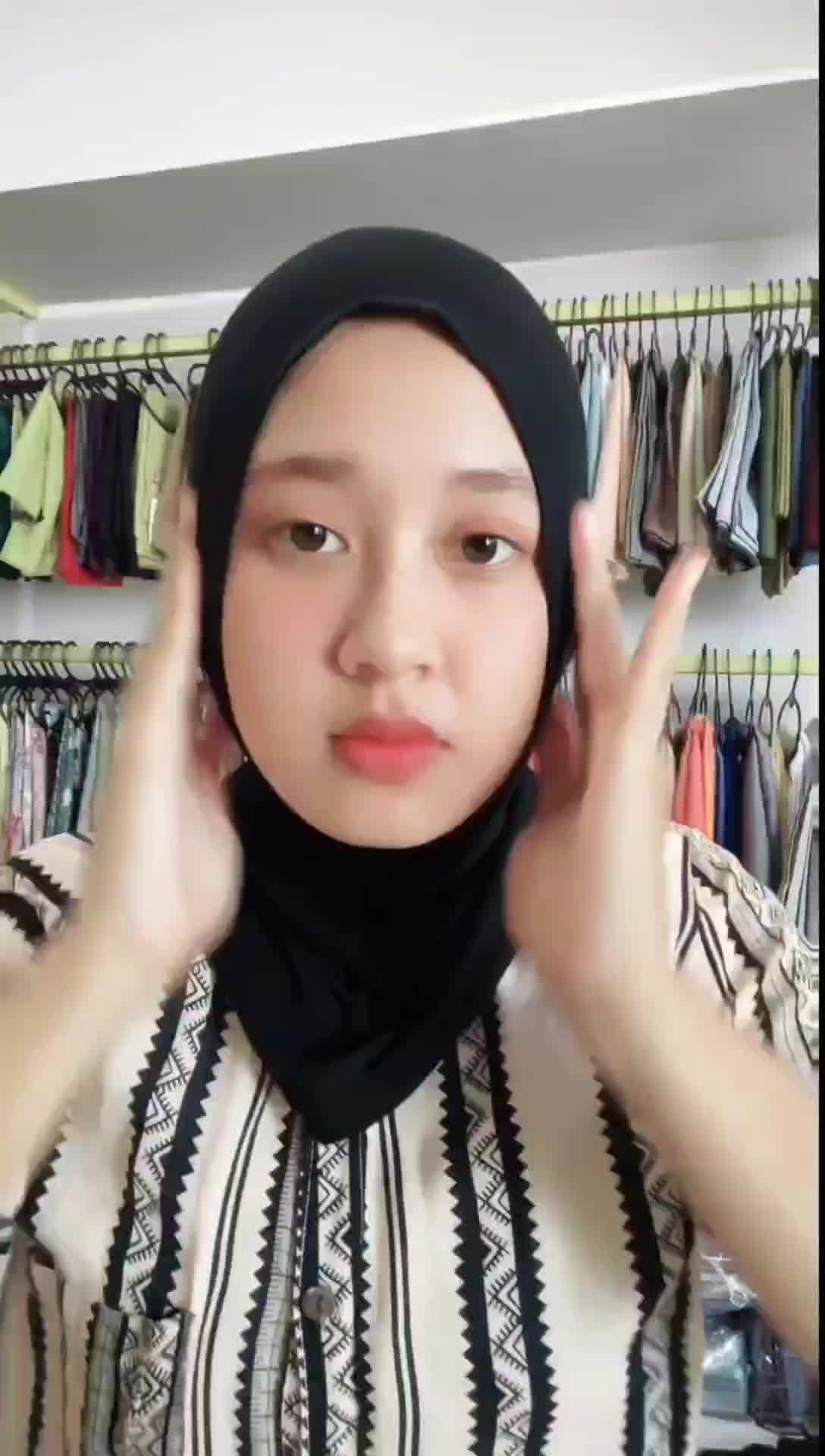Daleman Hijab Ninja Resleting Dalaman Kerudung