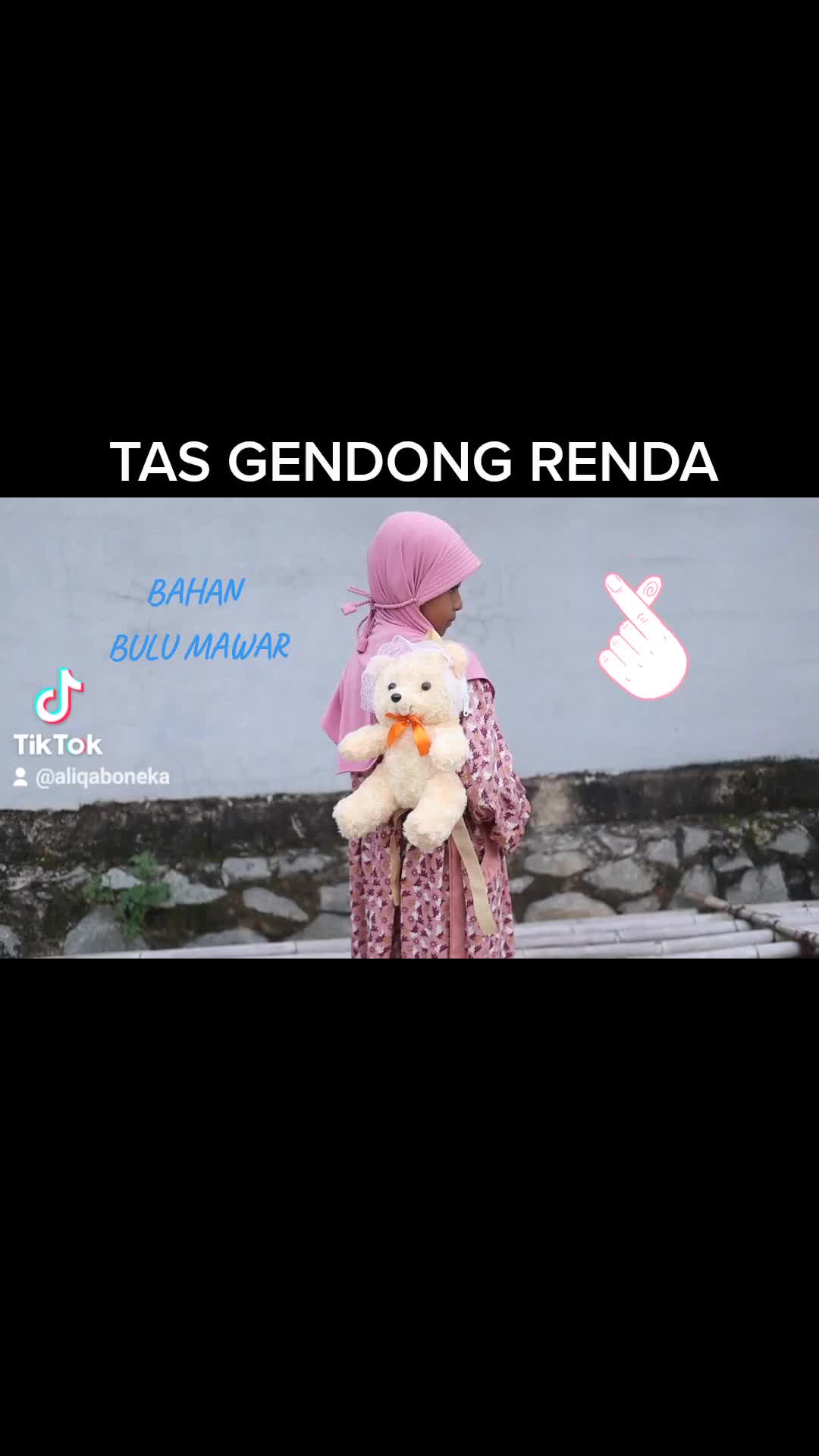 TAS BEAR RENDA GENDONG KARAKTER BONEKA TERMURAH BISA COD, TERLARIS Tas Punggung Karakter Kartun Bunga Polos