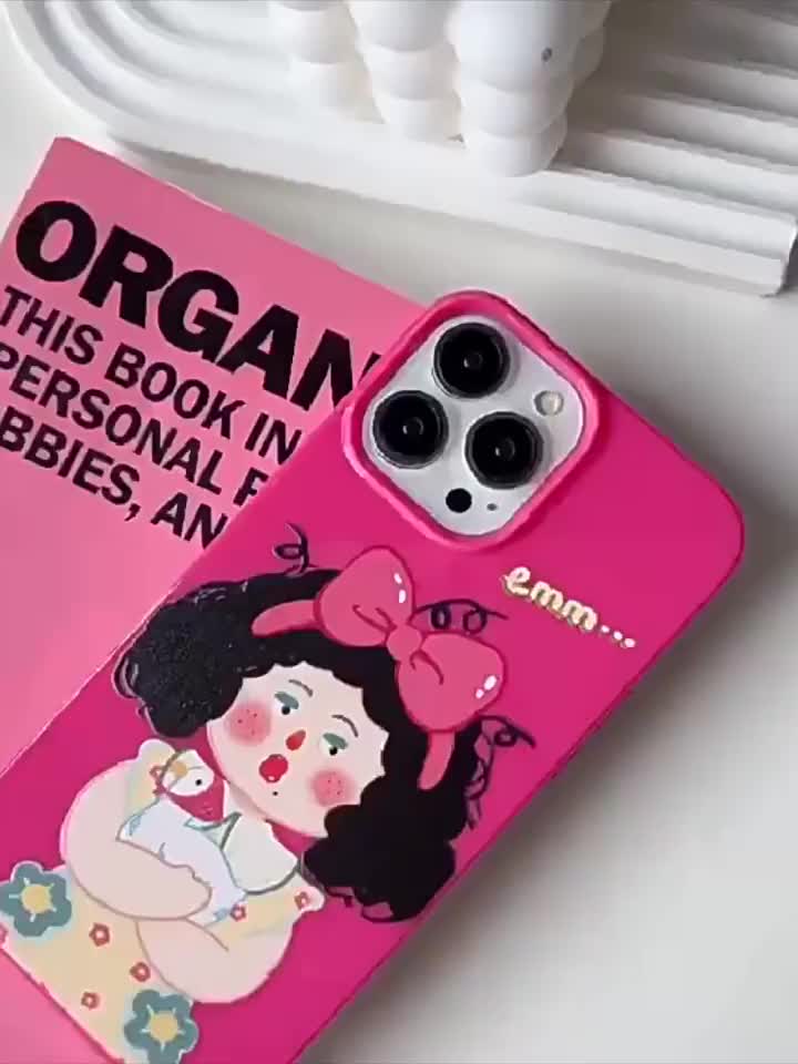CASE Cocok Untuk iPhone 11 13 12 Pro 14 15 Pro 7 8 6 6 S Plus MAX XR XS MAX 7Plus 8Plus SE 2024 iPhone Jelly Case  Pink Casing Silikon Tahan Benturan Telepon Transparan Silicon