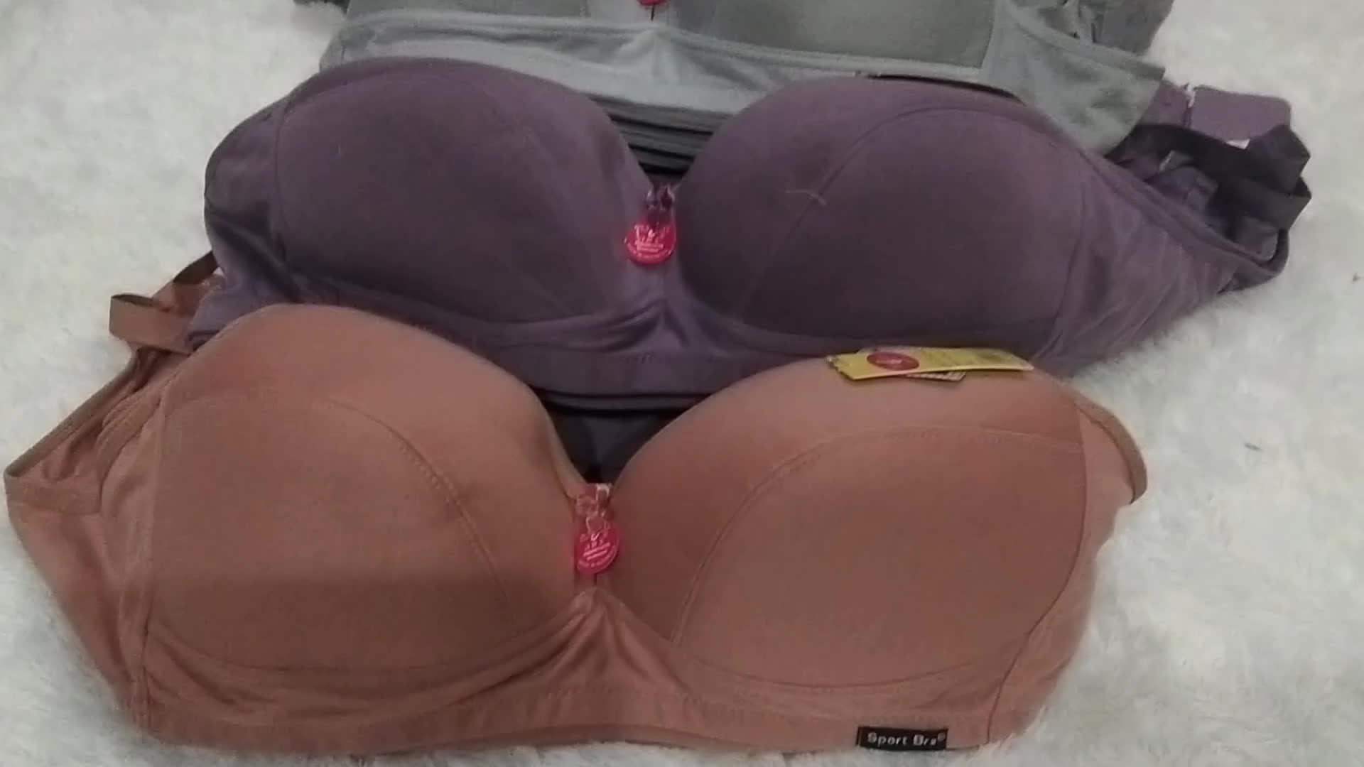Paket hemat ( 4 pcs 100 ribu ) bra bh Jumbo ukuran 48 - 50 - 52 - 54 Katun Polos Full Coverage / bh  Wanita / bh tanpa Busa / bh tanpa kawat / bra busa tipis