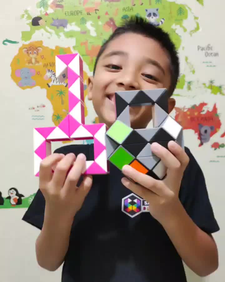 Qiyi Rubik Snake 48 / Magic Snake 48 Segments Puzzle Cube