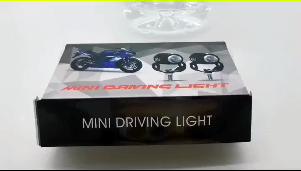 【Stok, Dikirim Dari Jakarta】2Pcs 20W Dengan Kipas Lampu Tembak Laser Led Mini 2 Warna Lampu Tembak Sorot Foglamp Mini D2 Laser Gun Universal 12-80V Grade A Dijamin TERANG Lampu tembak Laser LED D2 mini 2 warna High low putih kuning waterproof