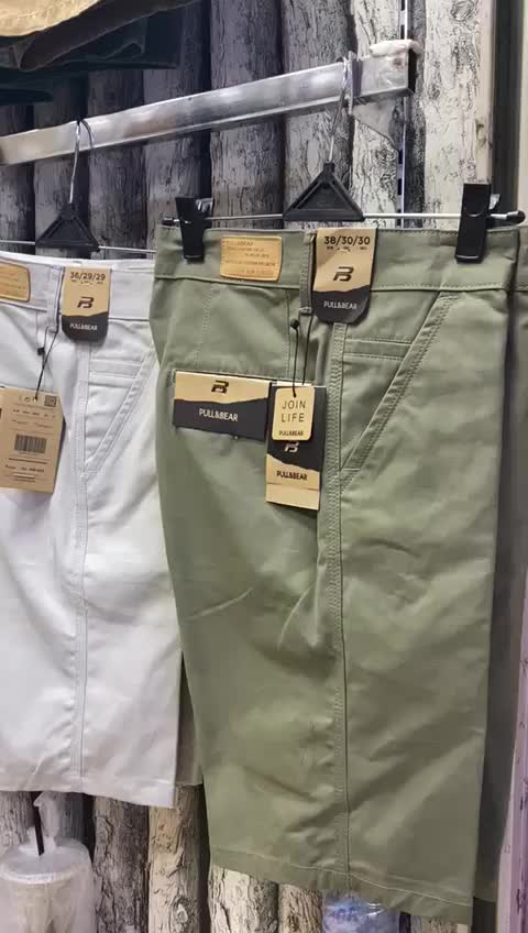 Celana Pendek Terlaris Best seller Pria Kancing Nyaman Standar Twill Shorts Chino Katun Panjang Distro Stretch Santai Casual Cowok Khaki
