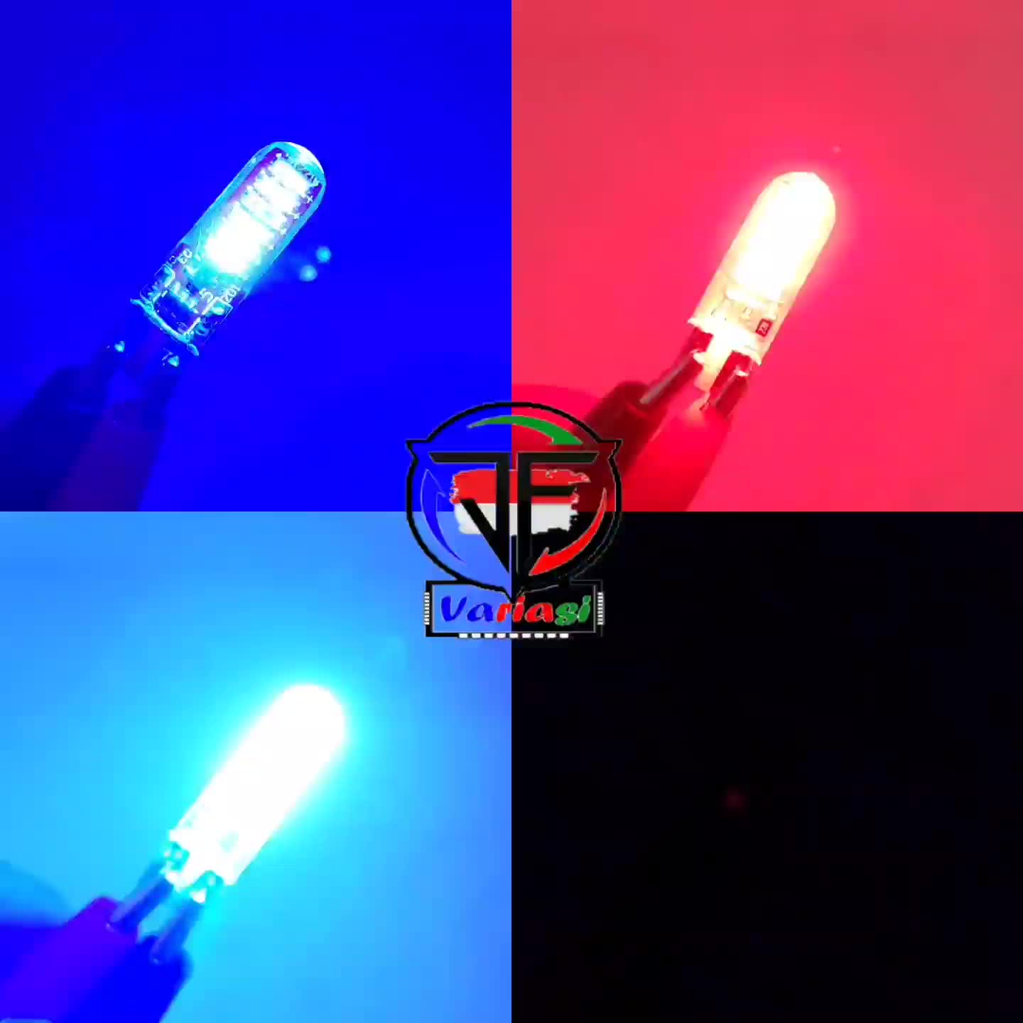 Lampu Sen Sein Jelly Kedip Led T10 / Lampu Sen Jelly Kedip Flash Led Universal Motor Motorcycle Sepeda