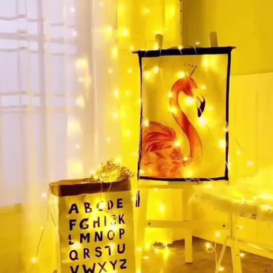 Lampu tumbler 7.5MTR Led Lampu hias Merah Putih