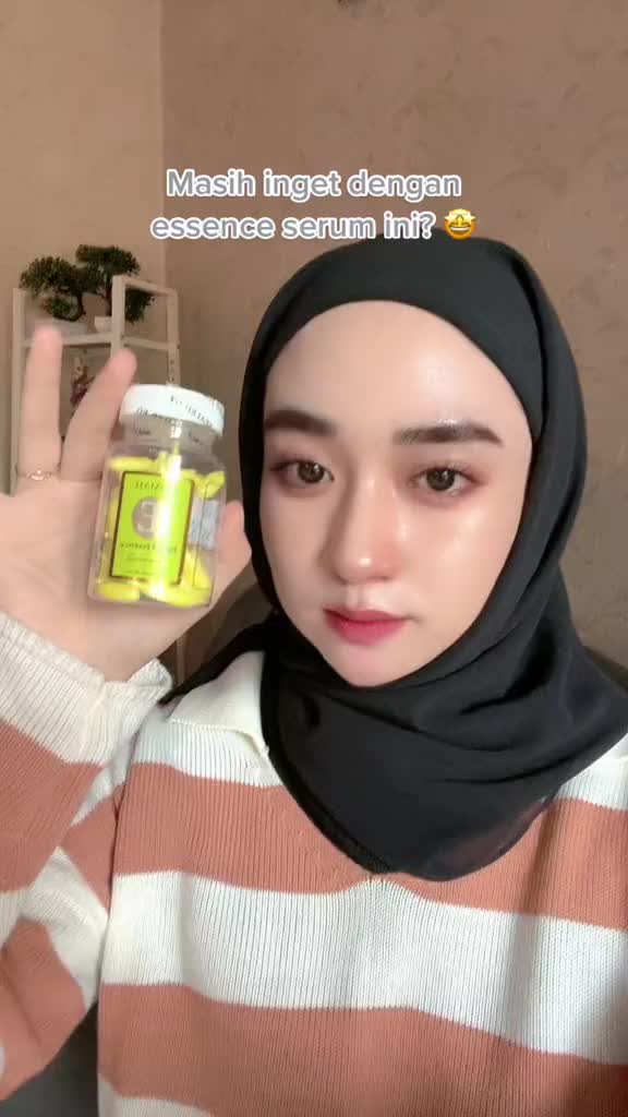 Paket 4pcs Animate Facial Essence Instant Whitening isi 60 Capsules Per Pcs