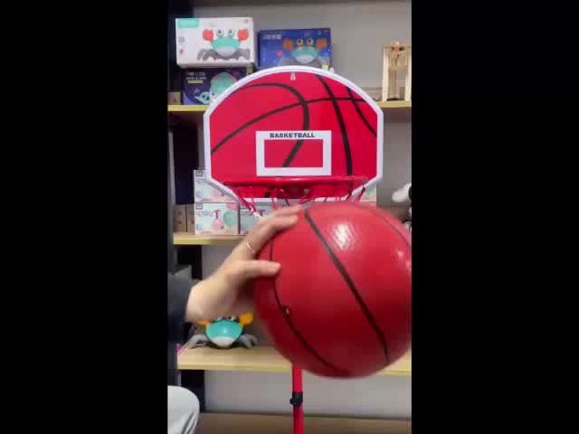 Variety Goods Shop [FREE POMPA & 2 BOLA] Mainan Ring Basket Anak Adjustable 1,5 1,2 Meter