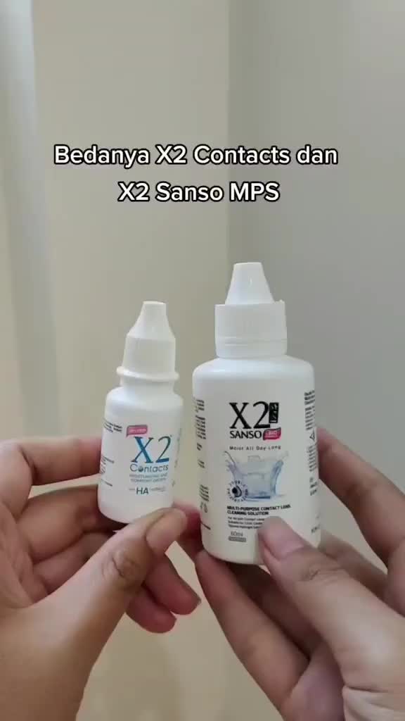 X2 Contact 15ml Tetes Mata Softlens Eye Lensa Soflen Kering