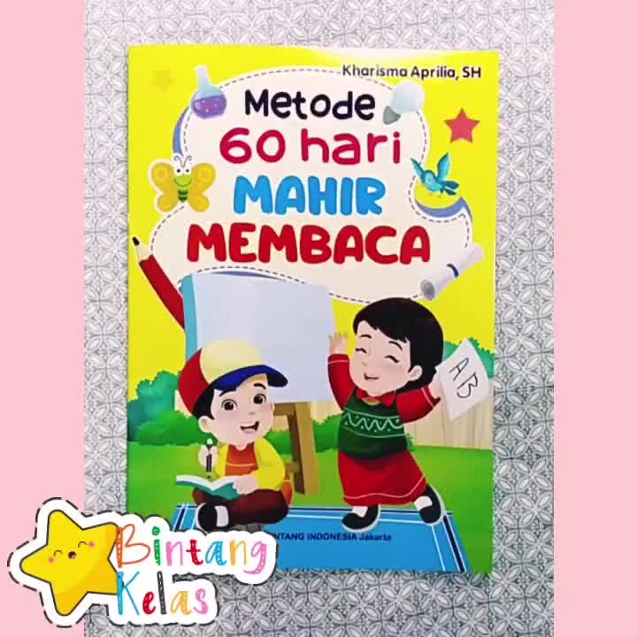 Buku Anak Metode 60 Hari Mahir Membaca // Original