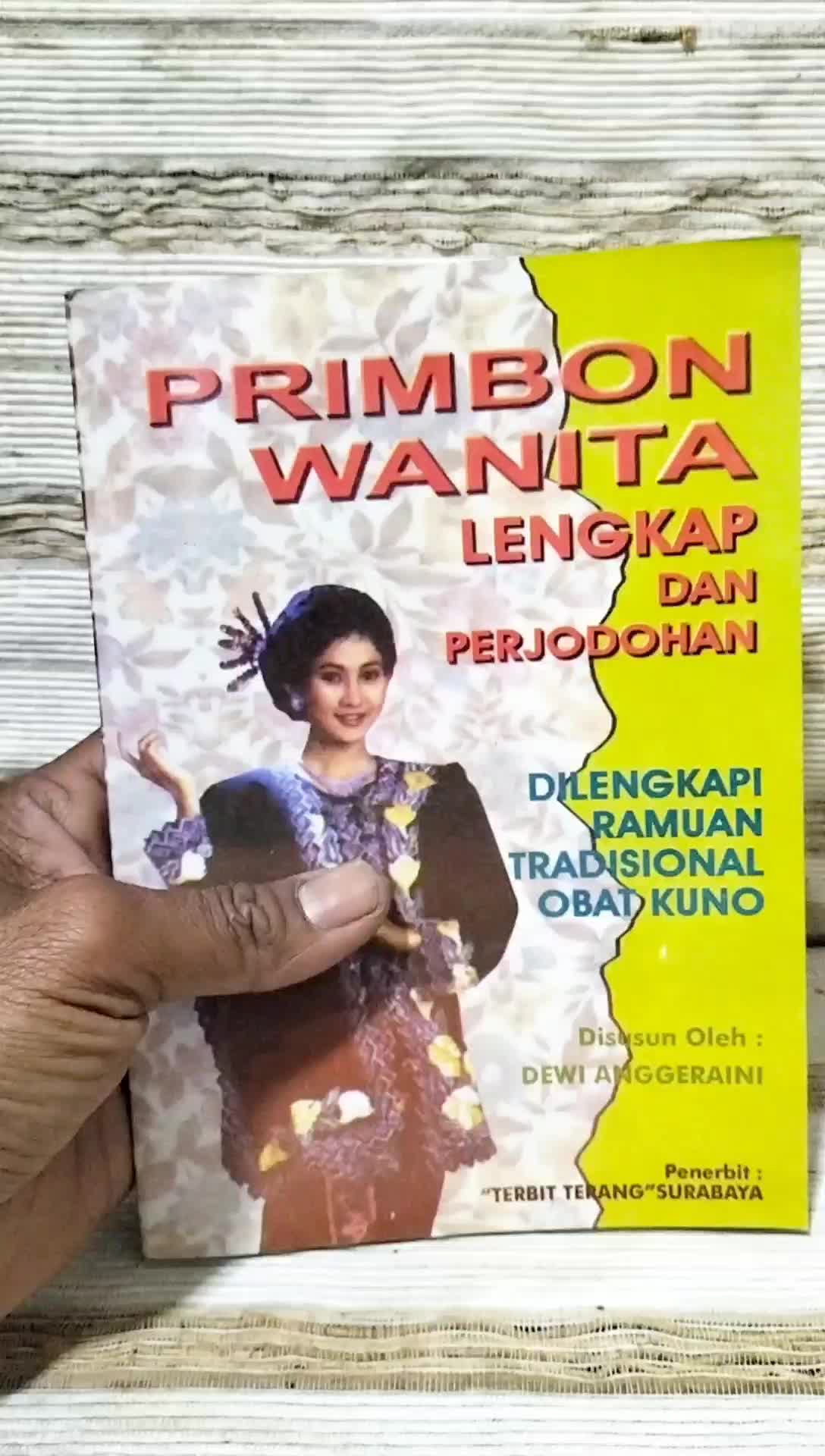 Primbon wanita /primbon perjodohan/Ramuan tradisional/buku primbonprimbon w