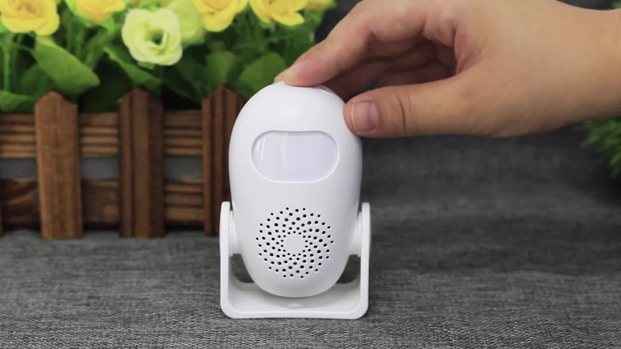 KERUI M120 Bel Rumah Toko Selamat Datang dan Alarm Sensor Gerak Remote Pir