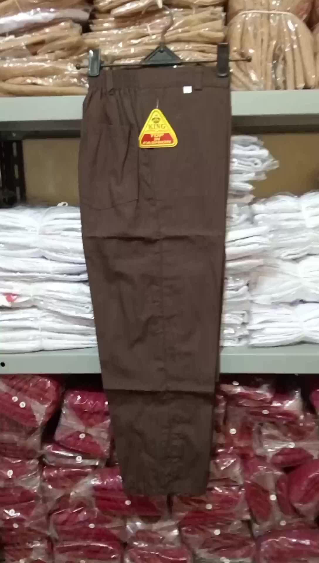 Celana panjang pramuka SD/MI usia 6-12 tahun celana coklat seragam sekolah SD/MI Anak Fashion