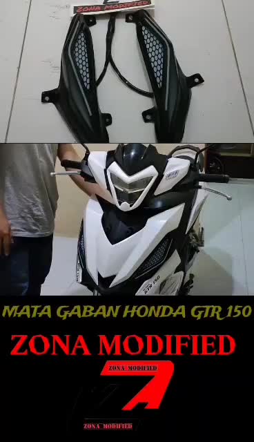 MATA GABAN HONDA SUPRA GTR 150 + SEN RUNNING Lampu