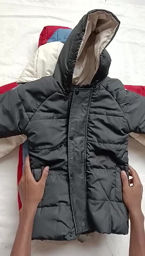 mantel jaket tebal musim dingin anak laki laki perempuan cowok cewe unisex usia 3-4-6-12 tahun fashion