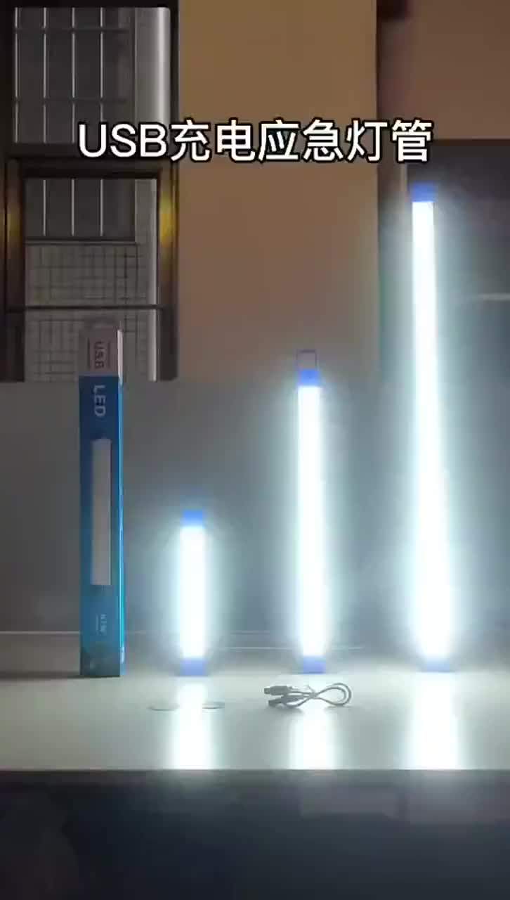 Lampu LED Neon Panjang T5 Cas Usb / Lampu Emergency Camping Portabel Luar Ruangan