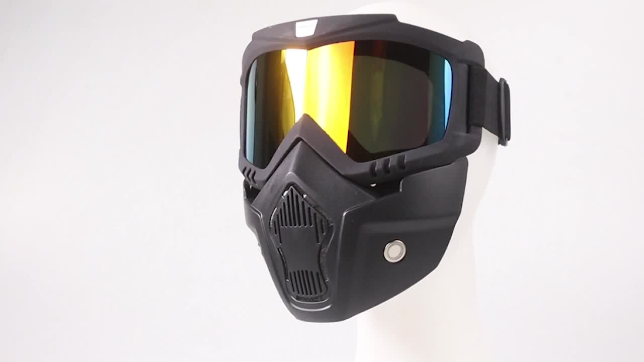 Kacamata Goggles Mask Motor Retro Windproof Motorcycle