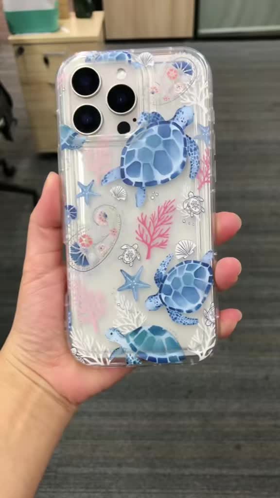 Turtle Shells Case Untuk Samsung A55 A54 A35 A15 A05s A16 A06 A56 A26 S25 Ultra A34 A54 A14 A24 A53 A22 A10S A32 A12 A23 A13 A03s A30 4G&5G S23 UltraTransparent High Quality Soft TPU Silicone Ponsel Silikon