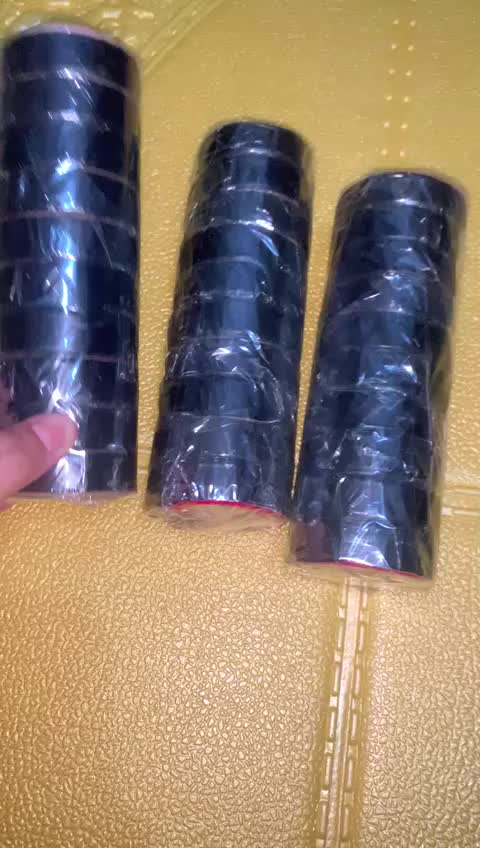 Isolasi Kabel Listrik isi 1 ROL ( 10 Pcs )  / Electrical Tape Mini / Selotip Murah Meriah